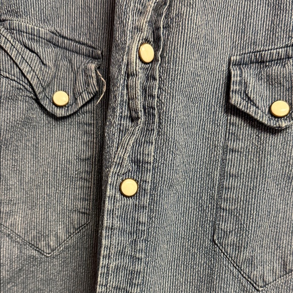 Taylor Stitch Indigo Western Shirt - Picture 4 of 6